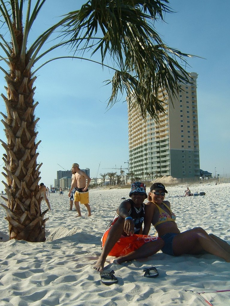 ISEP Students in Evansville USA Spring Break in Panama City Beach
